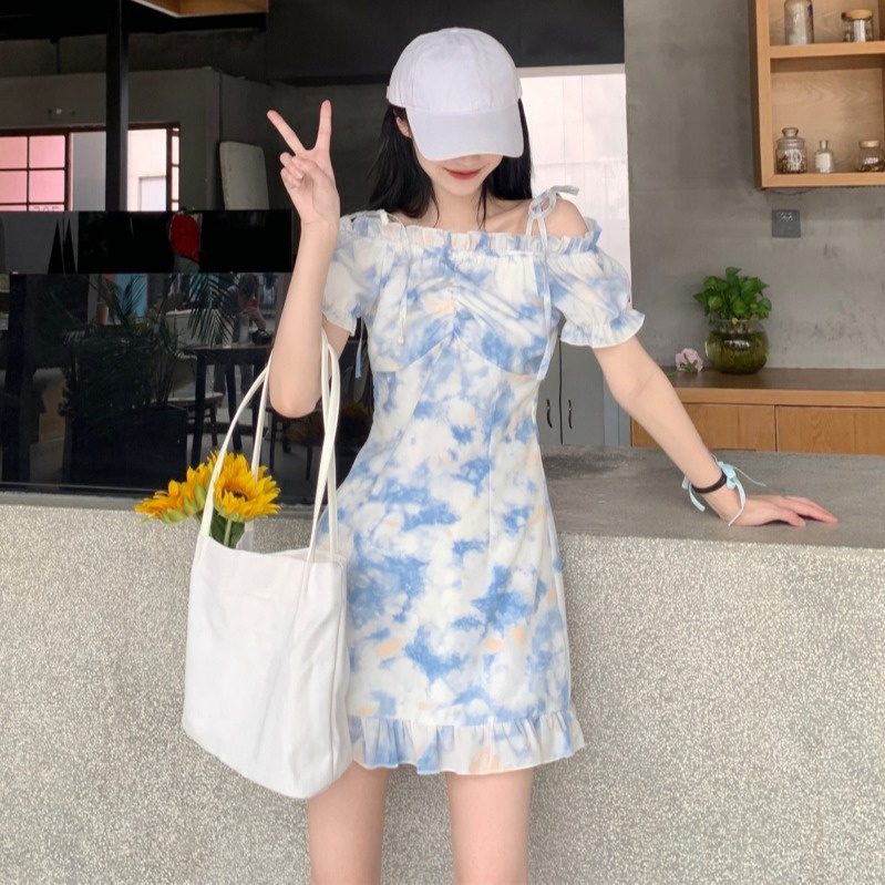 Đầm Hoa Kiểu Pháp Thời Trang Mùa Hè 2021 Cho Nữ