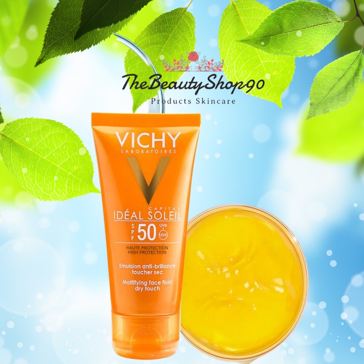Kem Chống Nắng Vichy Ideal Solieil Dành Cho Da Dầu 50ml
