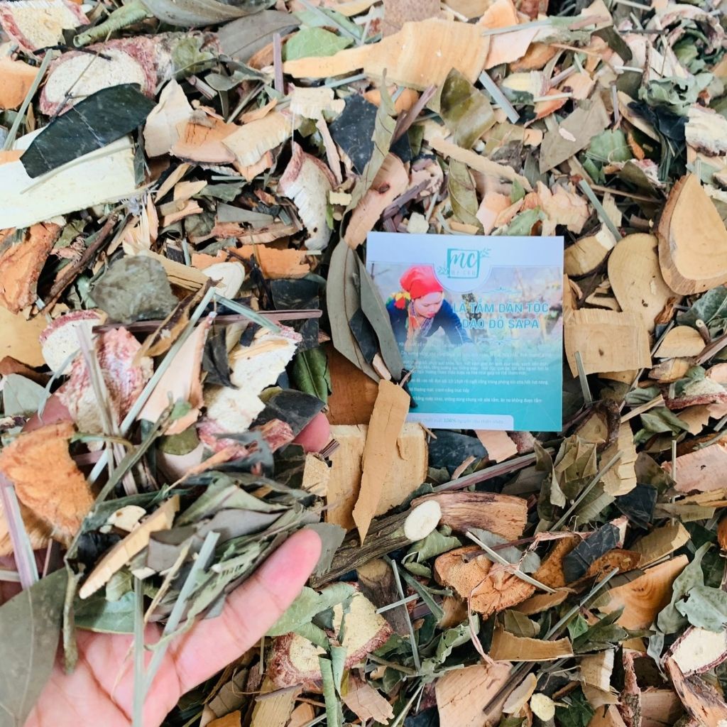 Lá Xông Sản Phụ Giao Dỏ Sâp ( 1 set 4 Gói xông đc 4 lần )