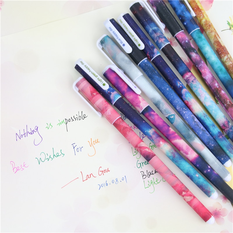 Bộ 10 bút mực Gel hình ngôi sao