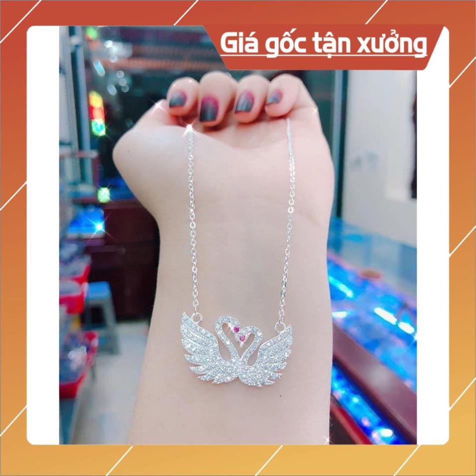 DÂY CHUYỀN THIÊN NGA ĐÔI - BẠC TA CAO CẤP
