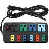 Ổ cắm kéo dài đa năng có bảo vệ quá tải bằng CB 3m Lioa 4D6S32