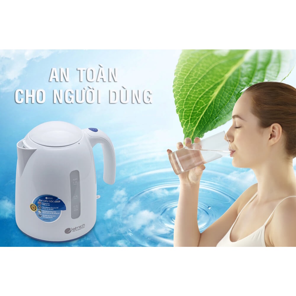 Bình Đun Siêu Tốc Elmich KEE-0697 - 1.2L