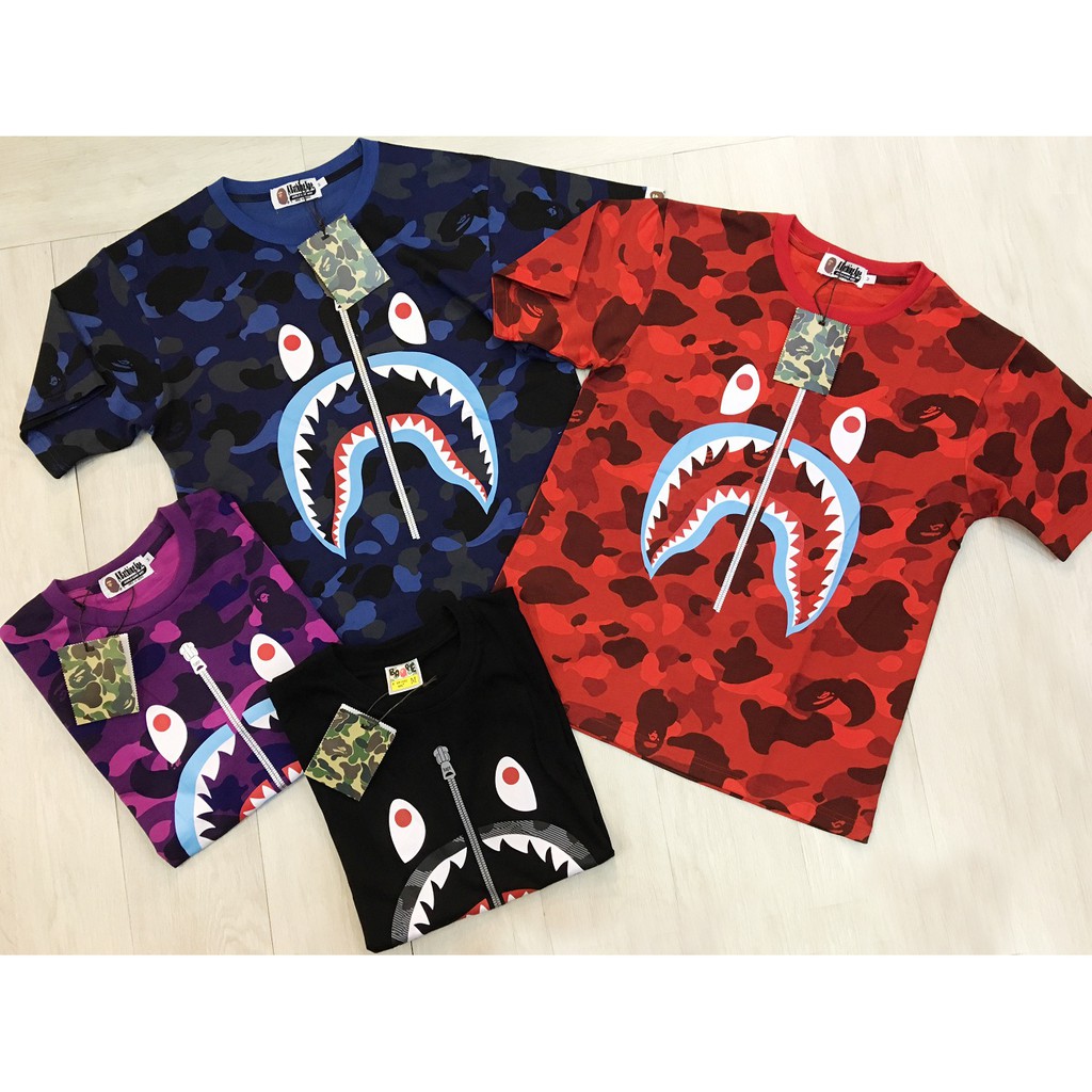 Áo phông Bape fulltag mác