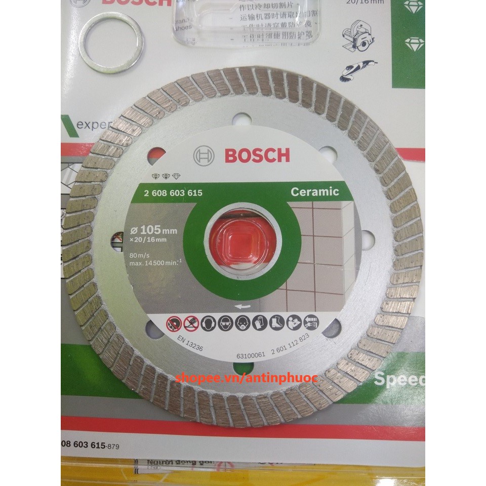 Lưỡi cắt gạch Bosch ( Hàng Chính hãng ) - Đĩa cắt gạch Rồng Vàng L1