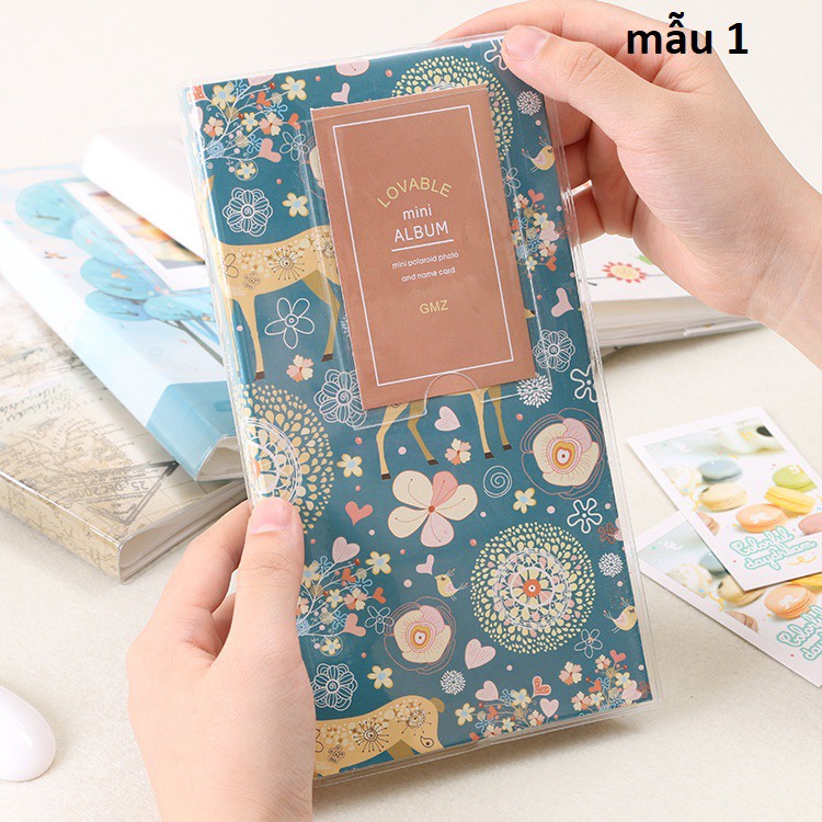 Album Đựng 84 ảnh 6*9 - Có 4 mẫu lựa chọn