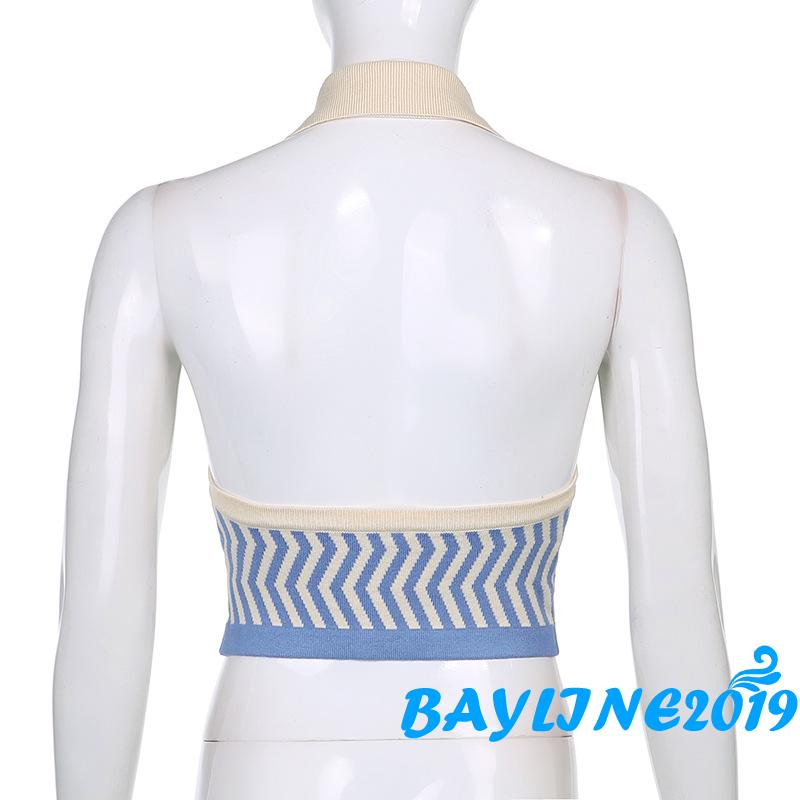 Áo Dệt Kim Không Tay Cổ Chữ V Thời Trang Cho Nữ