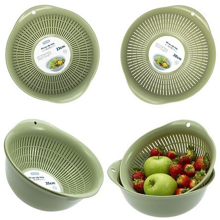 Bộ Thau Rổ Nhựa Cao Cấp Yoko INOCHI