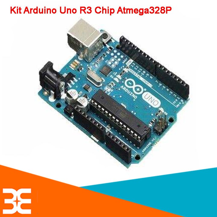 [Tp.HCM] Kit Arduino Uno R3 Chíp Cắm Atmega328P ( Tặng Cáp Kết Nối )