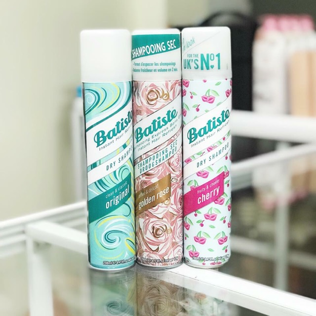 Dầu gội khô Batiste Dry Shampoo