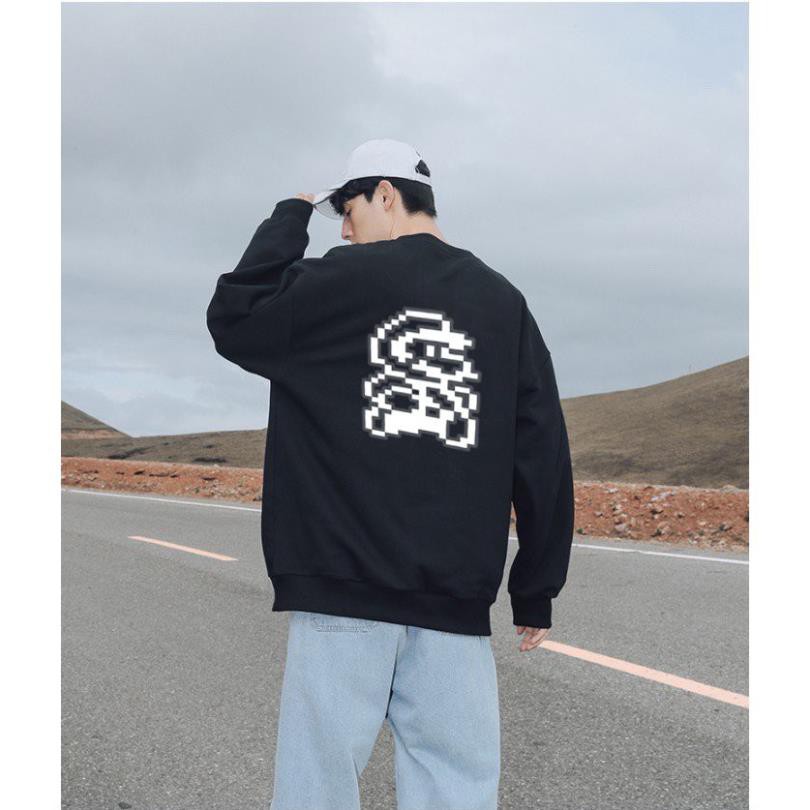 Áo Sweater Mario Phản Quang Unisex Freesize Dưới 75 Kg AS10 | BigBuy360 - bigbuy360.vn