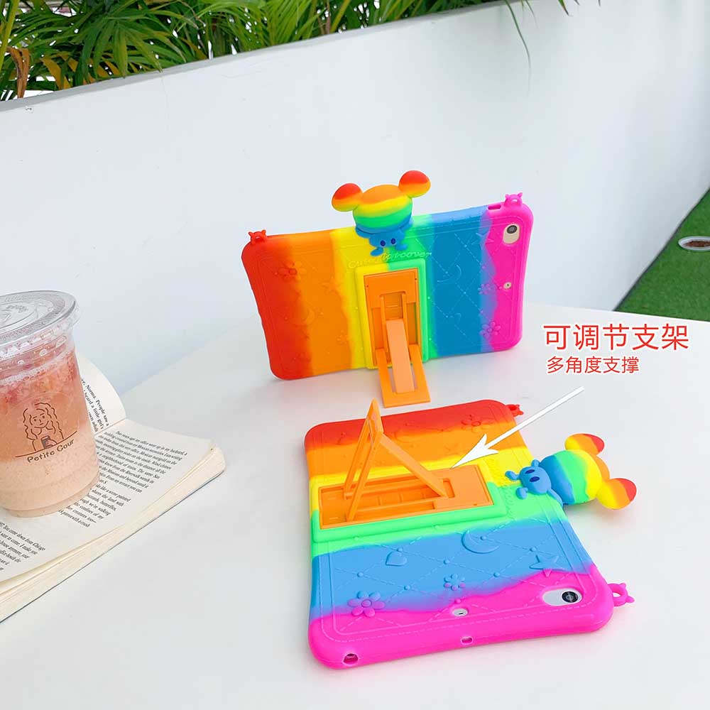 Ốp Lưng Silicone Mềm Chống Sốc Có Dây Đeo Cho Samsung Galaxy Tab A 8.0 2019 Sm-T290 Sm-T295 Sm-T297 | BigBuy360 - bigbuy360.vn