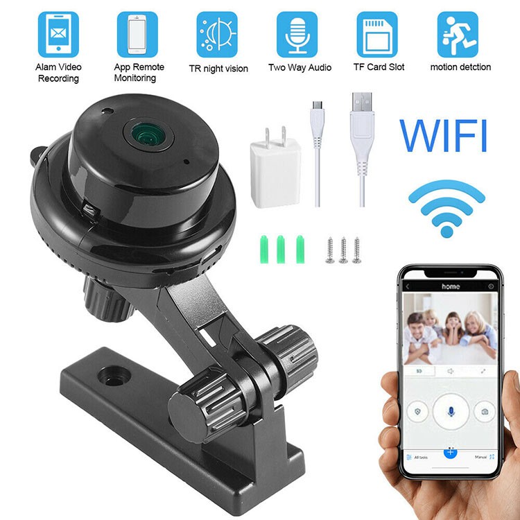 Camera Giám sát Wifi Không Dây HD 1080P Camera An Ninh IP HỒNG NGOẠI Nhìn Đêm