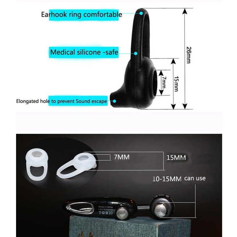 [1 cái] Nút cao su bọc Tai Nghe Bluetooth