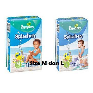 Pampers Quần Tã Lót Cỡ Nhỏ / Vừa / Lớn Tiện Dụng Cho Bé Bơi Lội