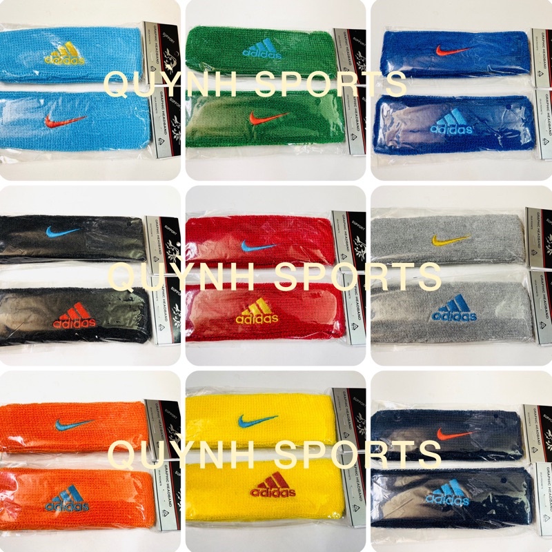 Băng đầu thể thao Băng đô thấm mồ hôi Cotton