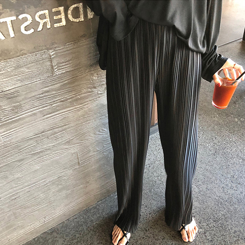 Quần Dài Ống Rộng Lưng Cao Phong Cách Hàn Quốc 3 Màu Lựa Chọn Cho Nữ | BigBuy360 - bigbuy360.vn