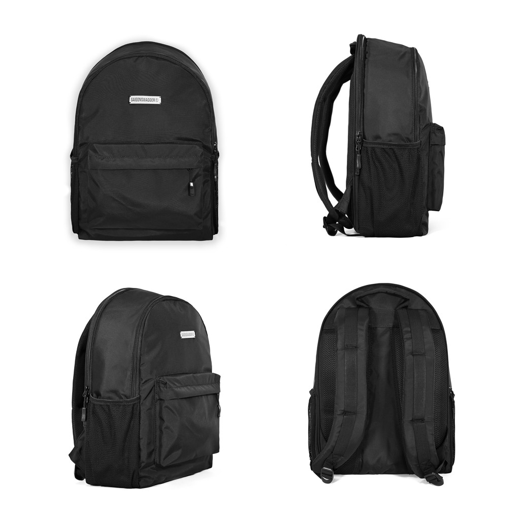 Balo Basic SAIGONSWAGGER® Chất liệu chống thấm trượt nước SGS Everyday Backpack, Ngăn Chống Sốc Lap 15inch