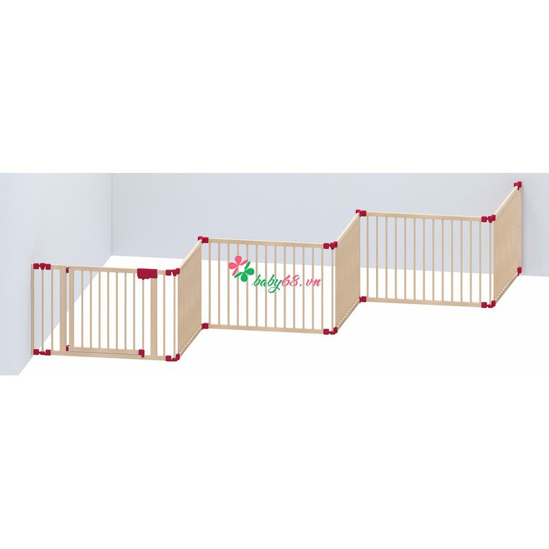 Rào chắn Playpen 5D 6 cánh