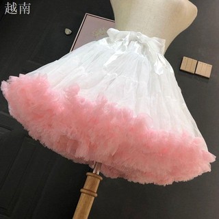 Lolita gạc váy siêu bạo lực mềm gạc không xương váy lót váy tutu cosplay