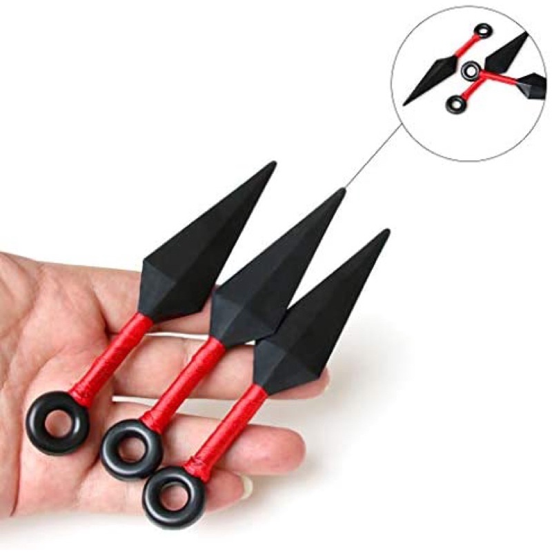 Bộ kunai Naruto 3 cái 1 hộp cosplay hoá trang