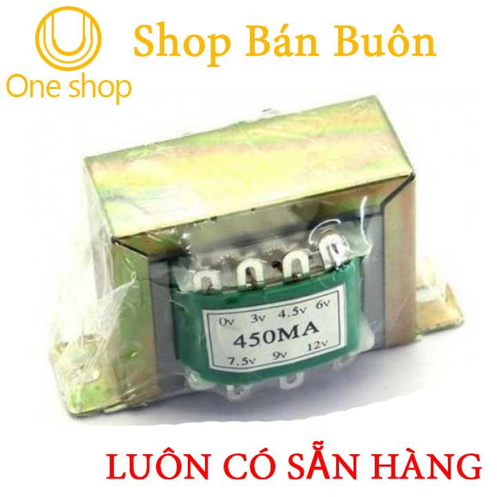 Biến Áp 0V 3.5V 5.5V 6V 7.5V 9V 12V