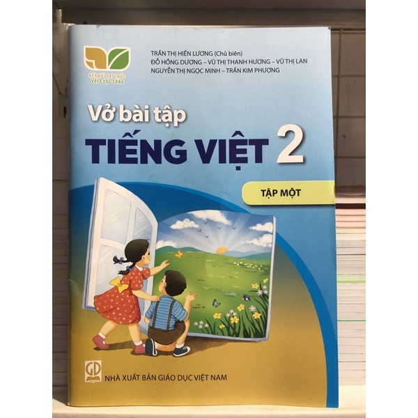 Vở bài tập tiếng Việt lớp 2 tập 1 + bút chì 2b (kết nối trí thức)