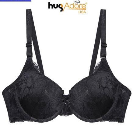 [ÁO HUGADORE USA] Áo Lót Hugadore  Ren Hoa Hồng, Mút Ép Vừa - 027. | BigBuy360 - bigbuy360.vn