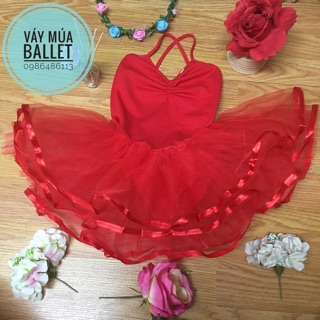 Váy múa ballet hai dây