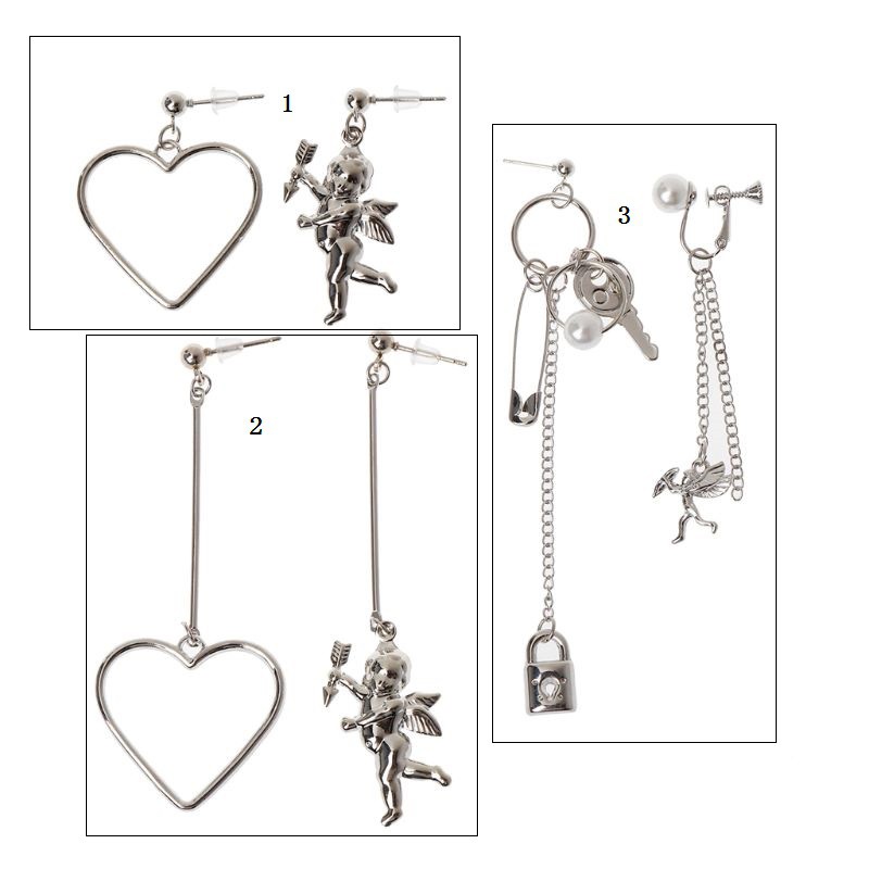 Khuyên tai lệch phá cách độc đáo dành cho bạn nữ