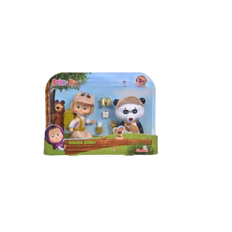 109301056 Đồ Chơi Búp Bê MASHA AND THE BEAR Masha Scout