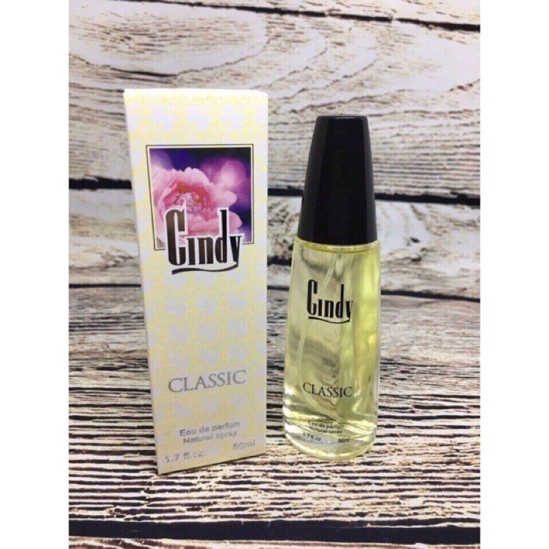 ( loại tốt 50ml) nước hoa cindy classic eau de parfum natural spray cao cấp nước hoa nam nữ cindy bloom fresh ocean mini