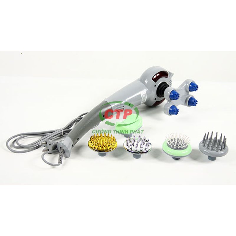 Máy massa cầm tay, máy masage cầm tay 7 đầu hồng ngoại King Massager