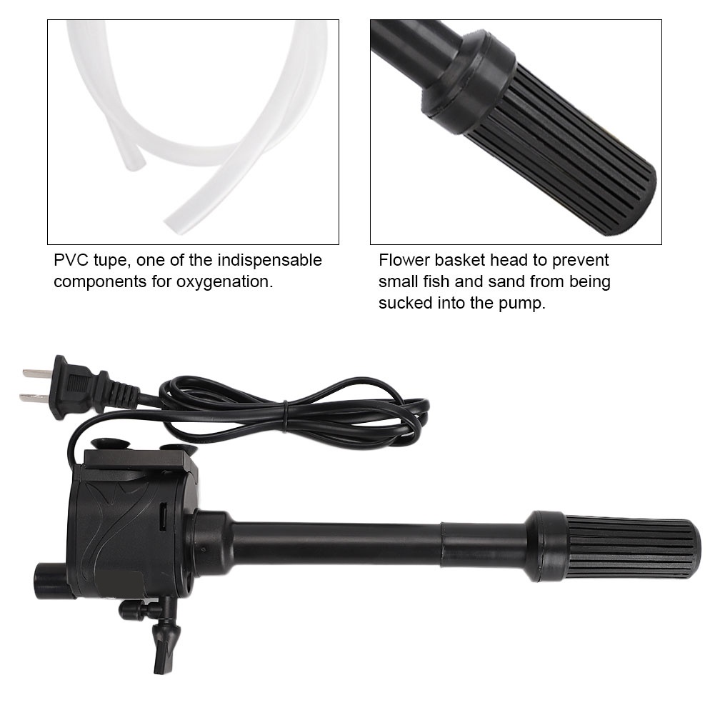 Máy bơm nước cho bể cá điện áp 220-240v đa năng 3 trong 1