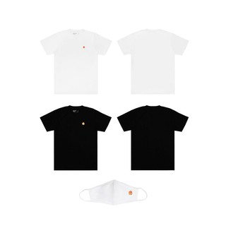 Combo 2 Áo Thun 5THEWAY 2 Pack 5TW/RTW Traditional Fit Tee Logo Màu Cam