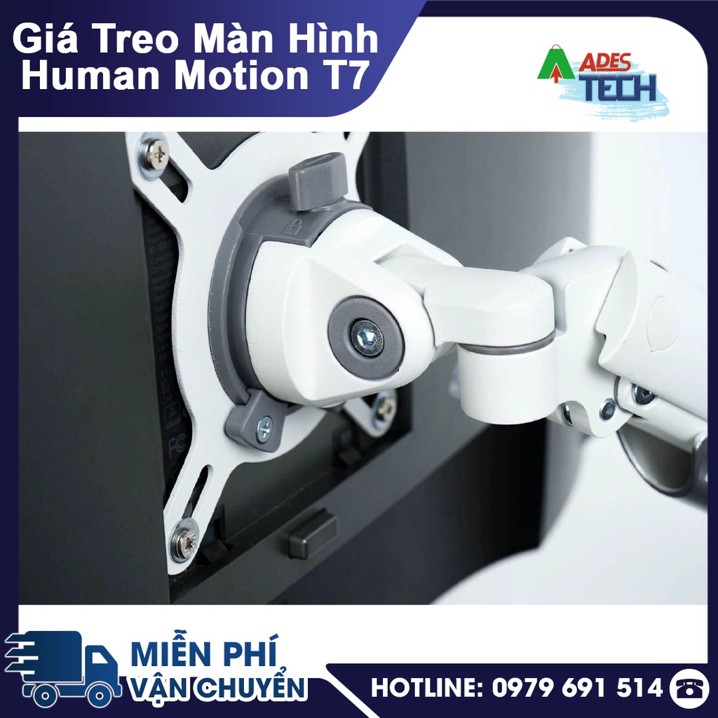 Giá Treo Đỡ Màn Hình Máy Tính HUMAN MOTION ARM T7 Đỉnh Cao Thiết Kế
