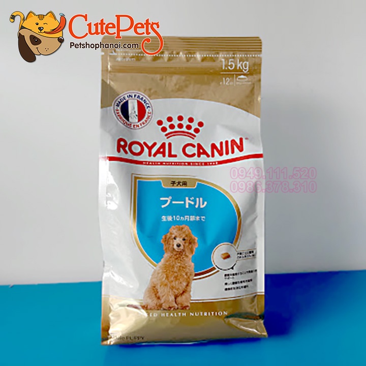 Hạt Royal Canin Poodle 1,5kg Thức ăn hạt cho chó cao cấp - Phụ kiện thú cưng Hà Nội