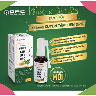 Xịt họng xuyên tâm liên - chai 30ml