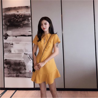 Váy đuôi cá khóa ngực (Ảnh thật ở cuối)