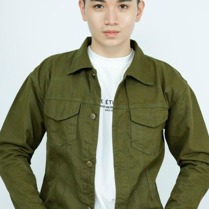 [HOT TREND] ÁO KHOÁC KAKI JEAN NAM ĐẸP THỜI TRANG MỚI NHẤT 2022 MẪU MỚI KK04