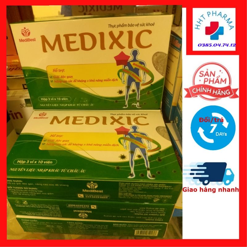 Medixic - Hỗ trợ giải độc gan người bệnh đang điều trị hoá chất, xạ trị, rượu bia