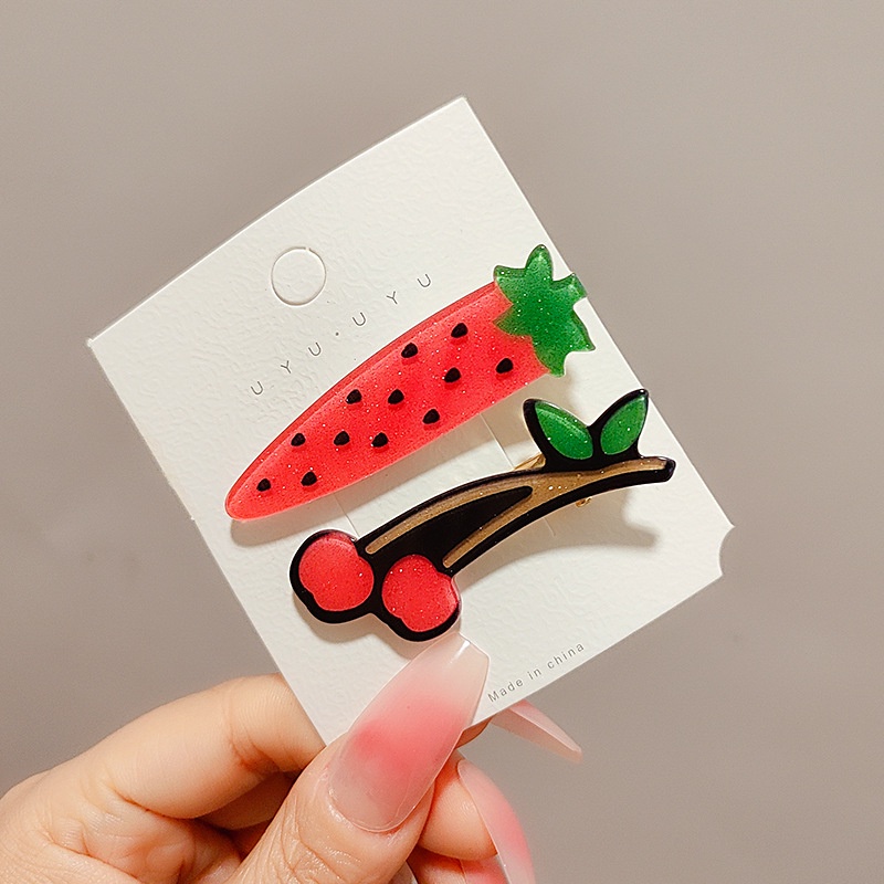 Set 2 kẹp tóc xinh xắn - UniLabel