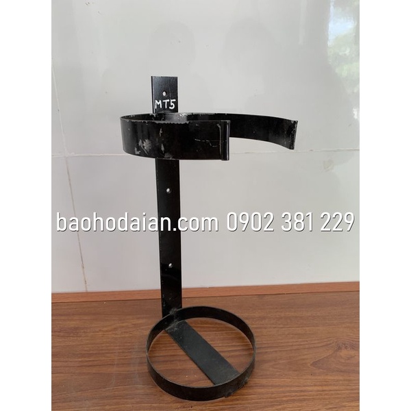 Giá treo bình chữa cháy trên tường cho loại 3kg, 4kg, 5kg, 8kg bột và khí