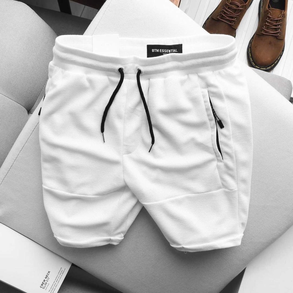 Siêu phẩm quần short lửng thời trang chất liệu pique cao cấp