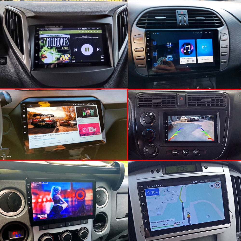 7 inch Màn hình DVD xe hơi Android  cho xe hơi Kết nối WiFi Internet Điều hướng Camera lùi Giải trí đa phương tiện AHD | BigBuy360 - bigbuy360.vn