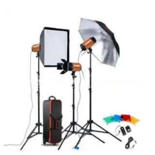 Thanh lý Bộ đèn studio Mini Smart Kit GODOX 250SDI-D