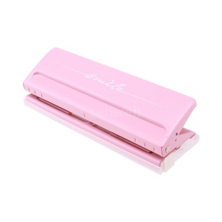 Dụng cụ dập giấy 6 lỗ để bàn dành cho khổ A4/ A5/ A6/ B7 có thể điều chỉnh linh hoạt