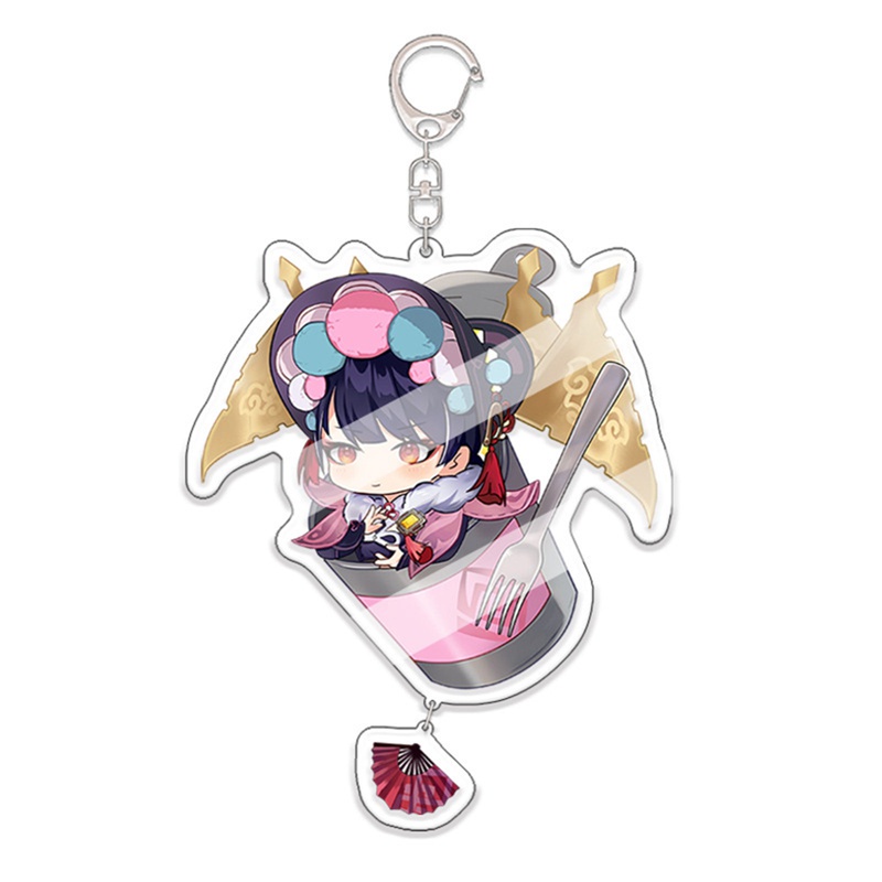 Tmdbyx Móc khóa hình nhân vật SAYU Yoimiya Kazuha Kamisato Ayaka Rosaria dễ thương