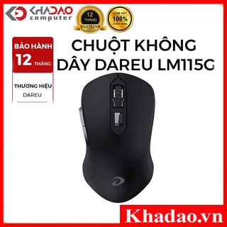 Chuột Không Dây Dareu LM115G - Chuột Kết Nối Bluetooth