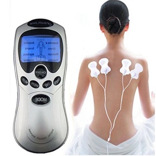 Máy châm cứu trị liệu màn hình điện tử LCD điều trị thoái hoá cổ vai gáy.